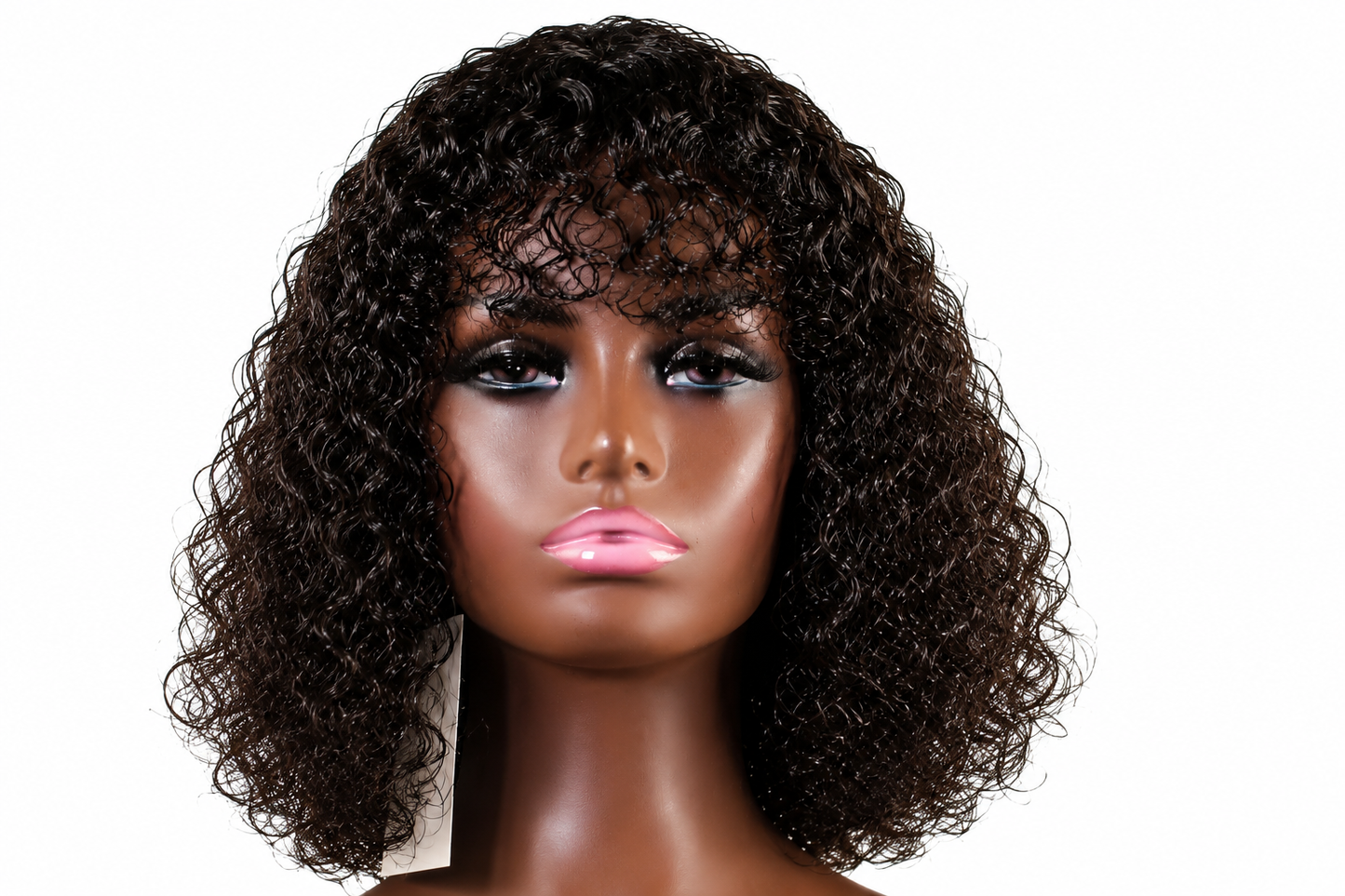 Zara Natural Curly Bob Wig