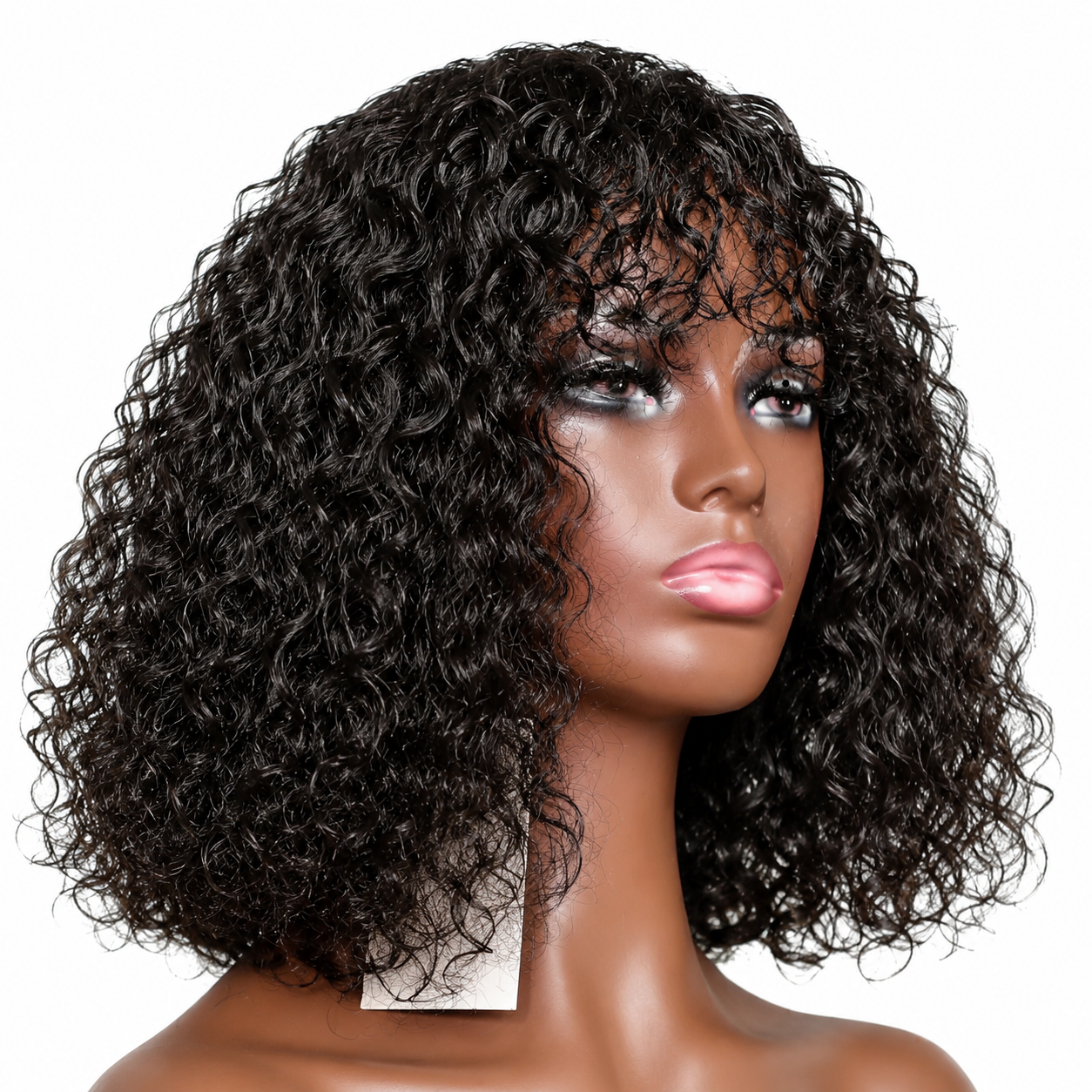 Zara Natural Curly Bob Wig
