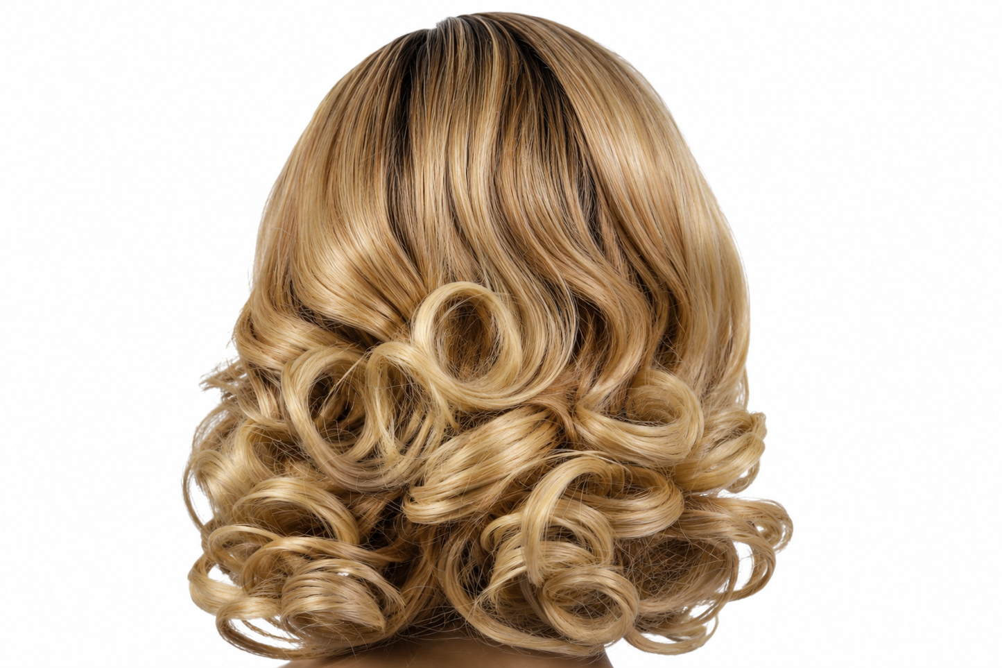 Mila Ombre Blonde Wavy Bob Lace Front Wig