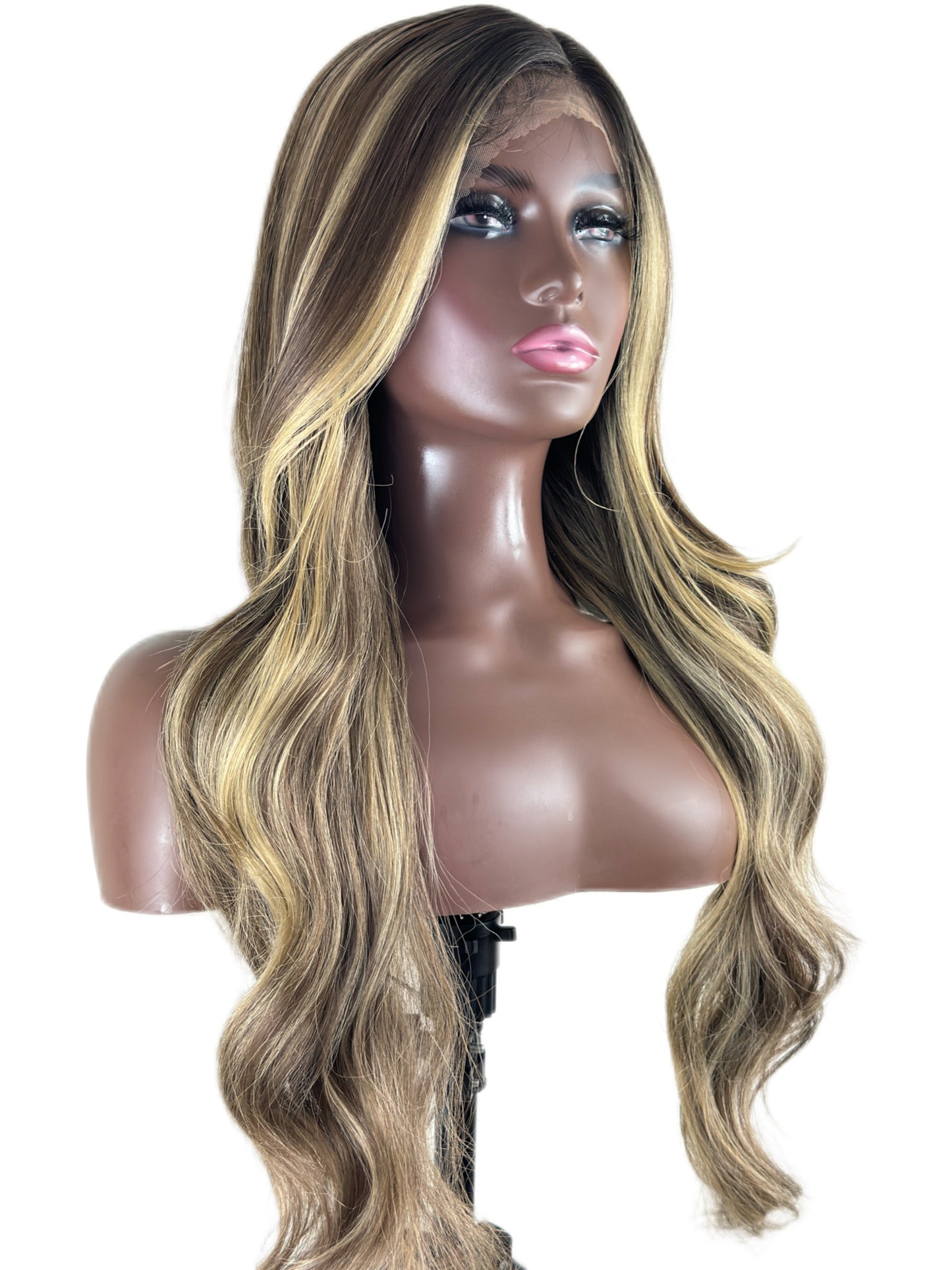 Bella T Honey Blonde Lace Wig