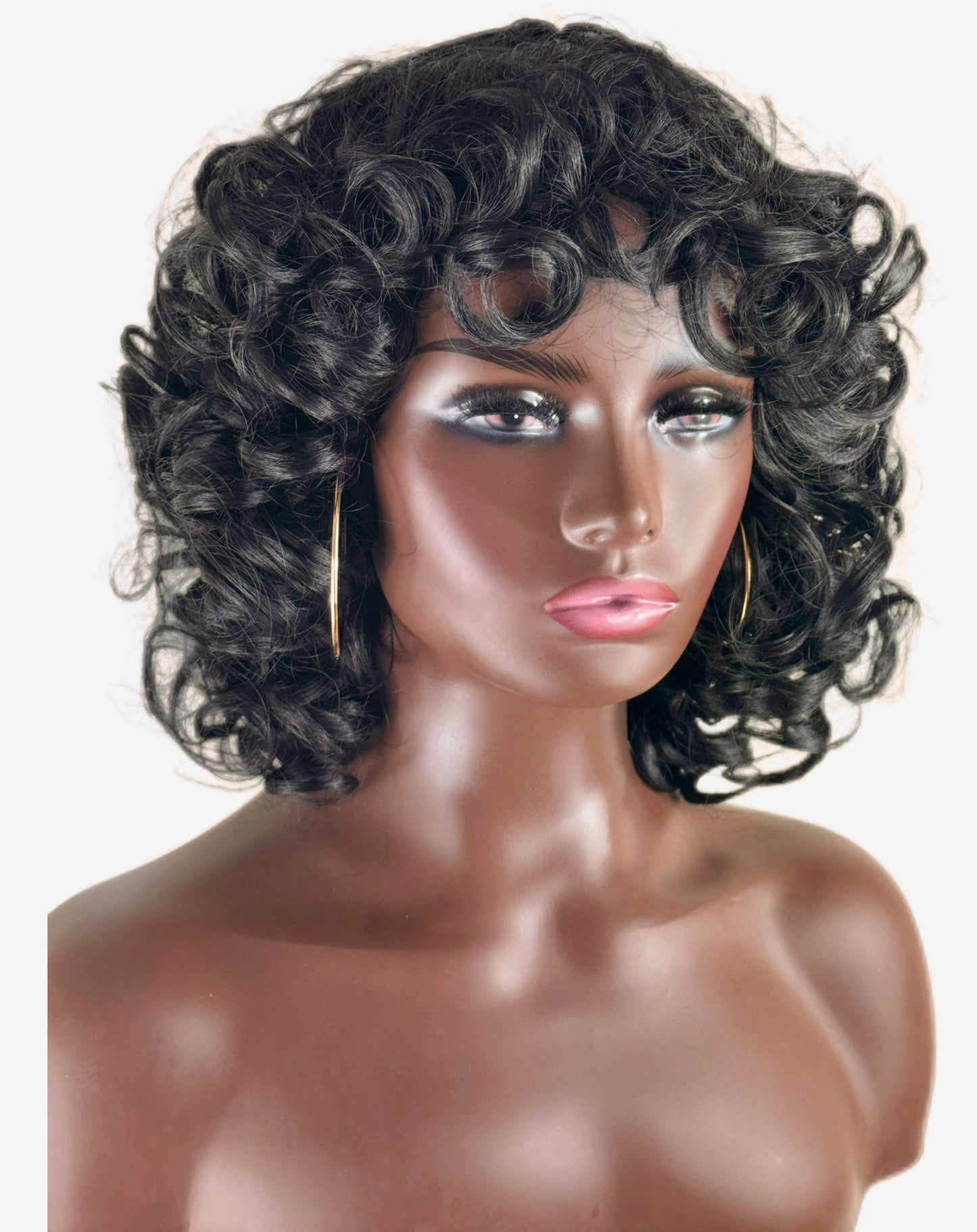 Dianna Large Curls Short Wig